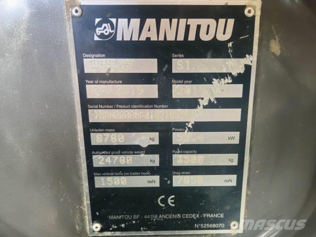Manitou MT 1335 Teleskoplader