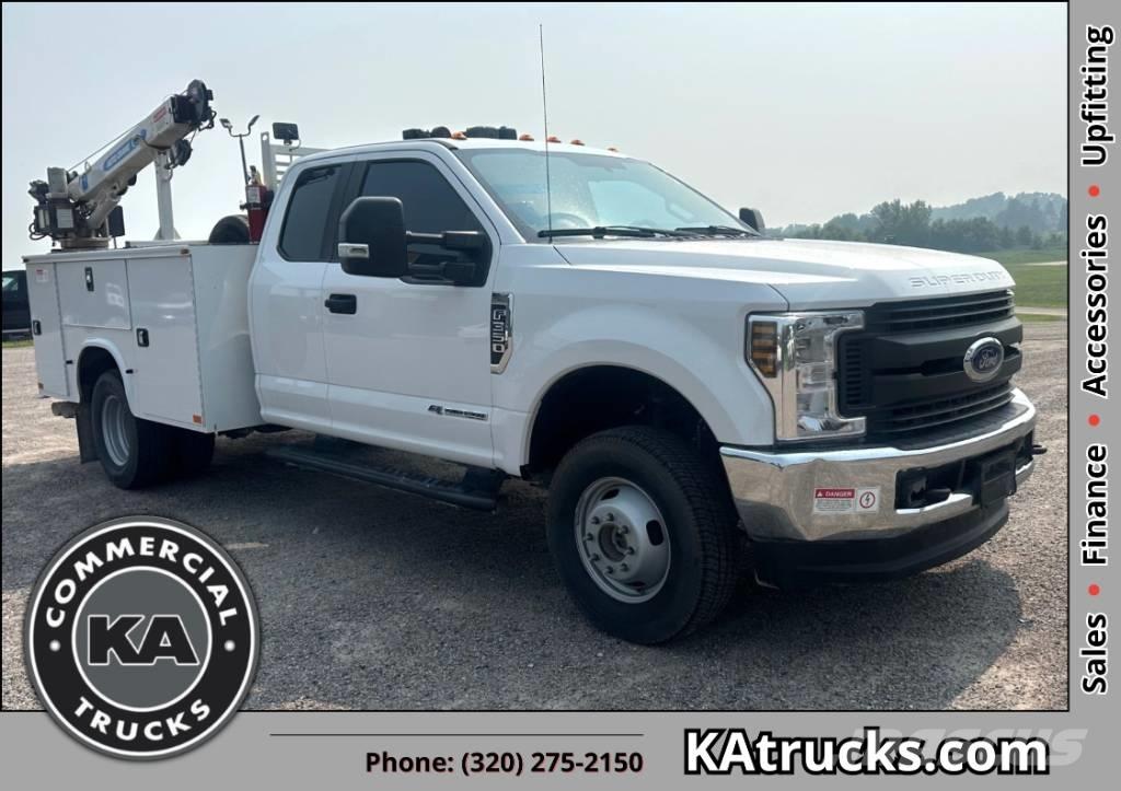 Ford F 350 XL SD Raupenkrane