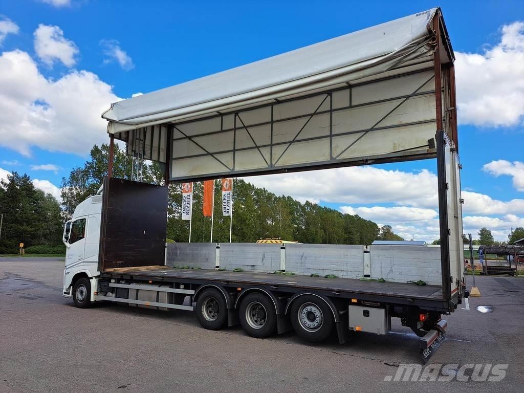 Volvo FH Pritschenwagen/Pritschenwagen mit Seitenklappe