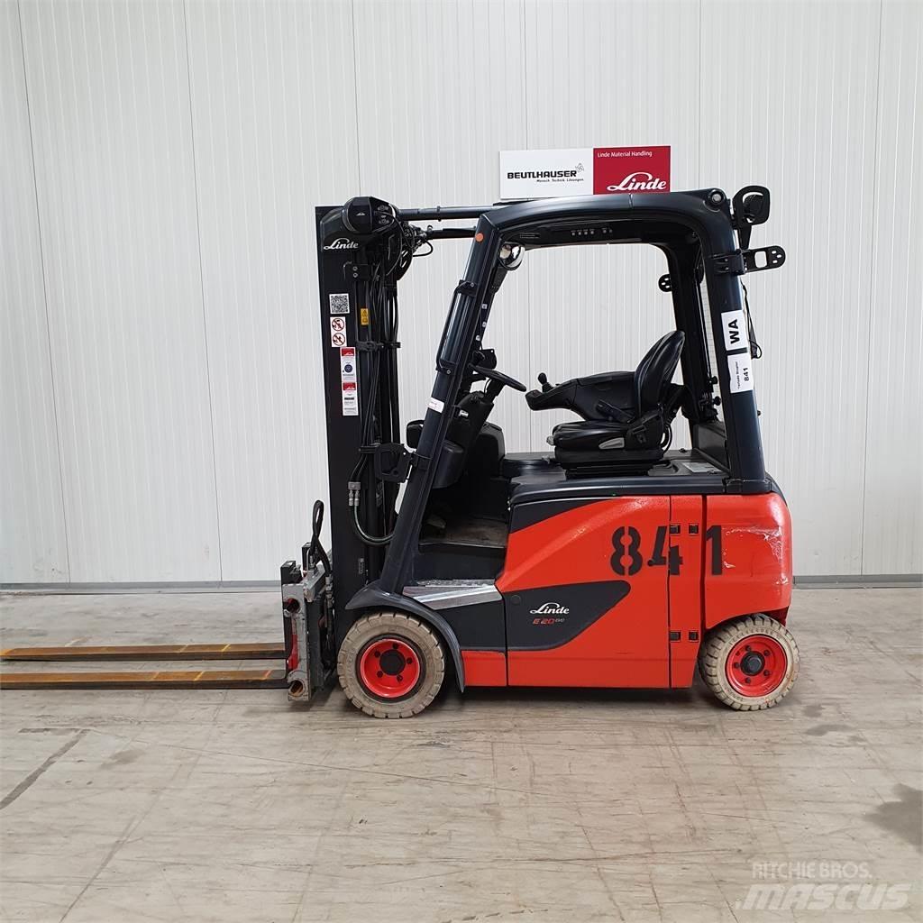 Linde E20PH Elektrostapler