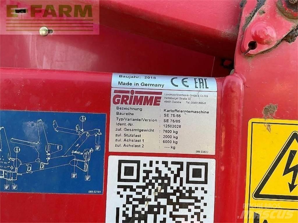 Grimme se 75-55 Kartoffelvollernter