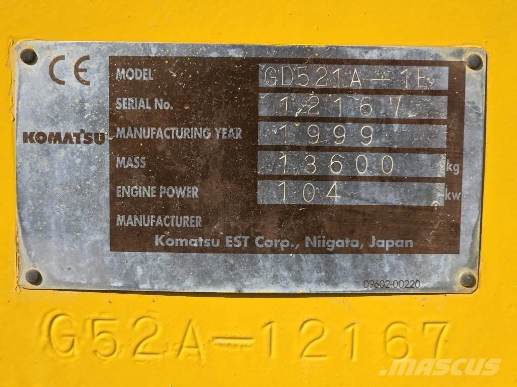 Komatsu GD521A-1 Grader