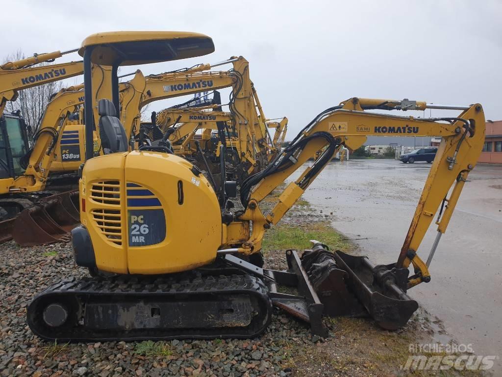 Komatsu PC26MR-3 Minibagger < 7t