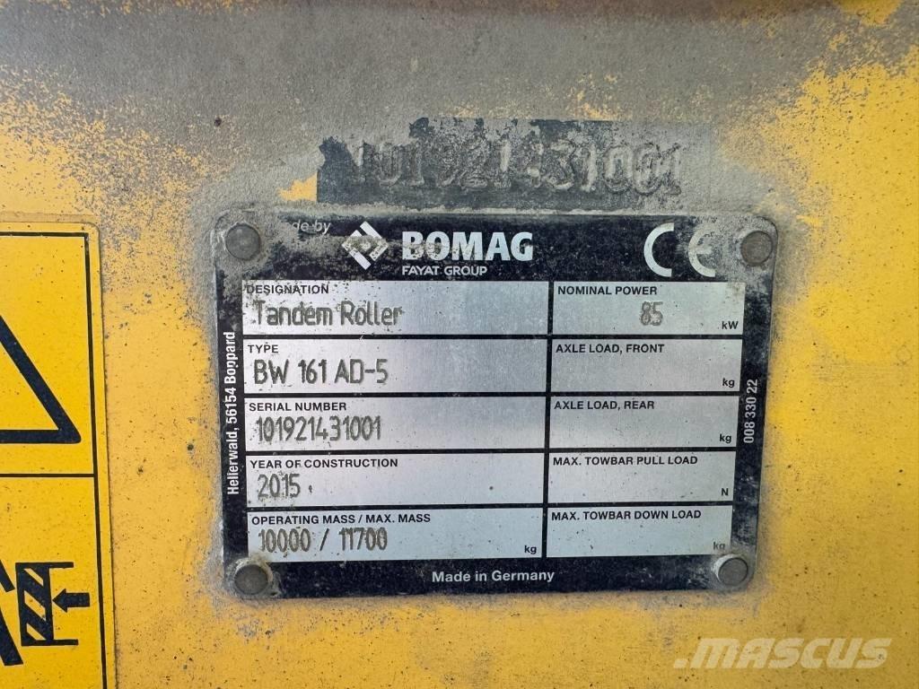 Bomag BW 161 AD-5 Tandemwalzen