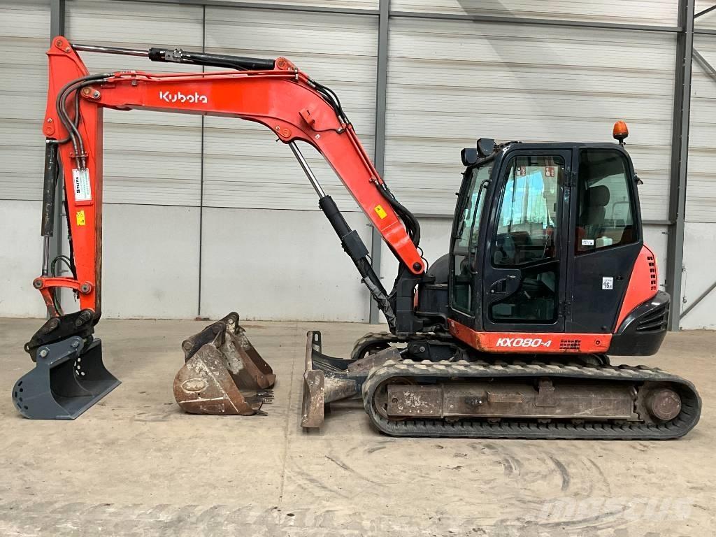 Kubota KX 080-4 Midibagger  7t - 12t