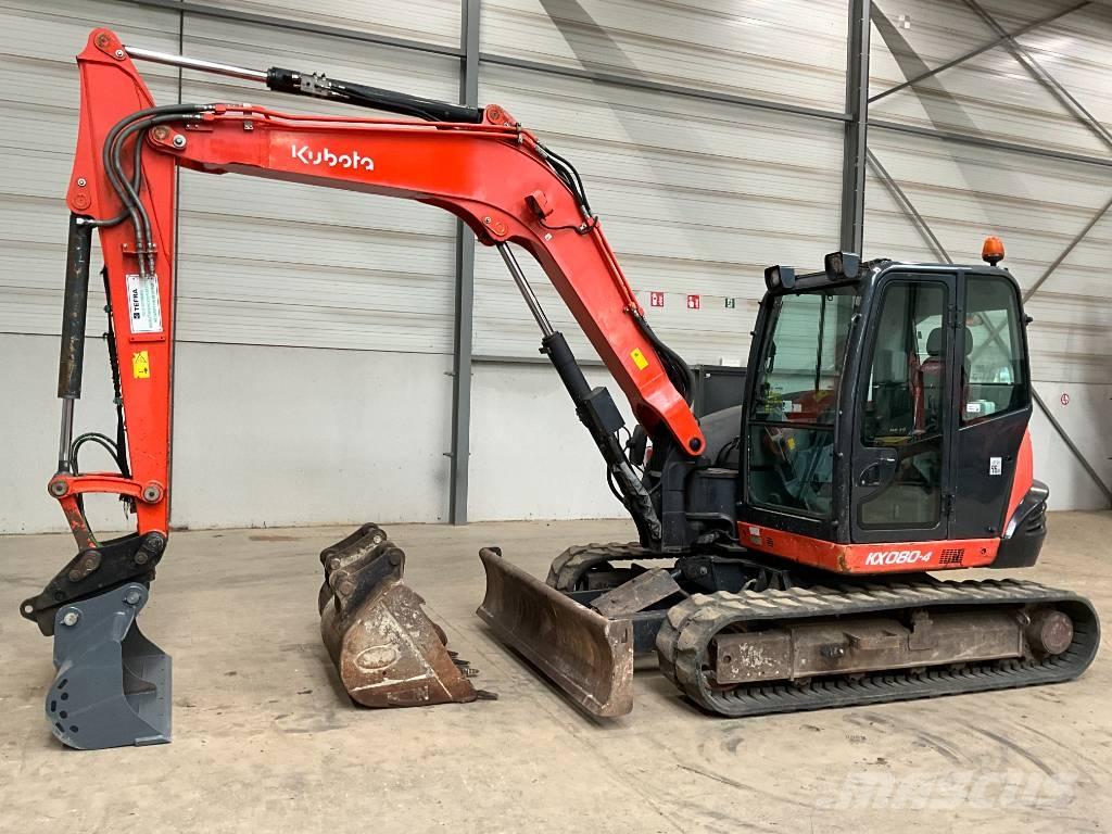 Kubota KX 080-4 Midibagger  7t - 12t