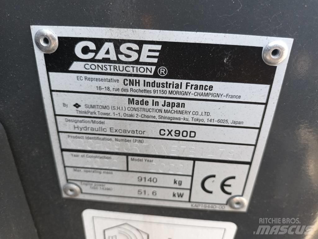 CASE CX 90 D Midibagger  7t - 12t