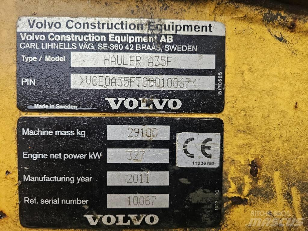 Volvo A 35 F Dumper - Knickgelenk