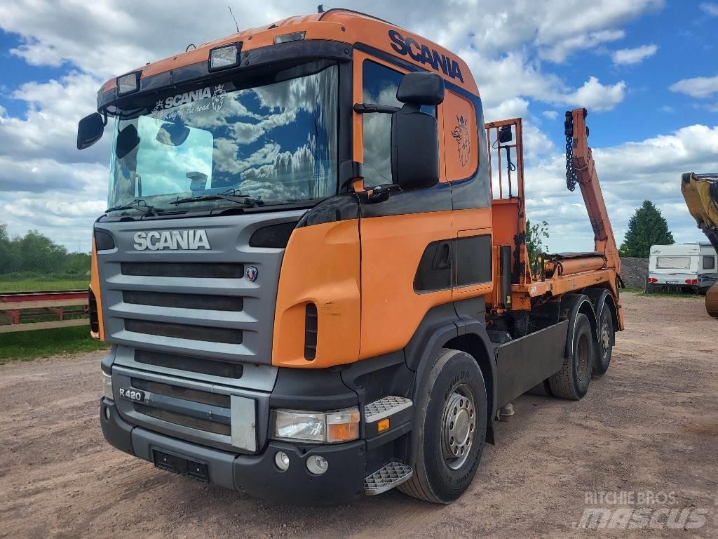 Scania R420LB 6x2 Lagerbehälter