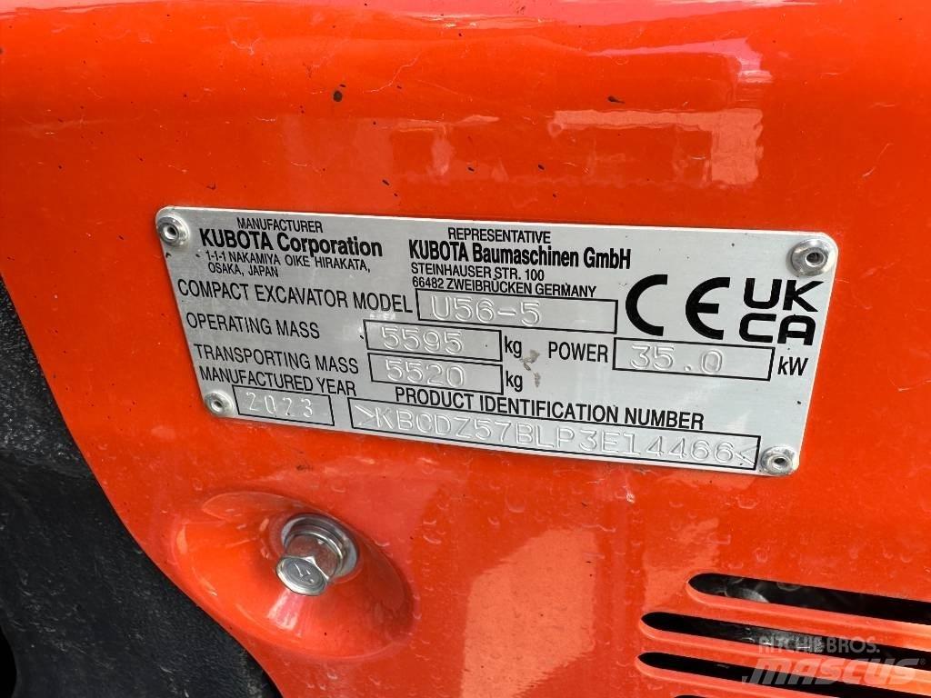 Kubota U 56-5 Minibagger < 7t