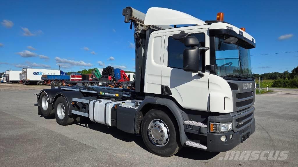 Scania P410 6X2 Abrollkipper
