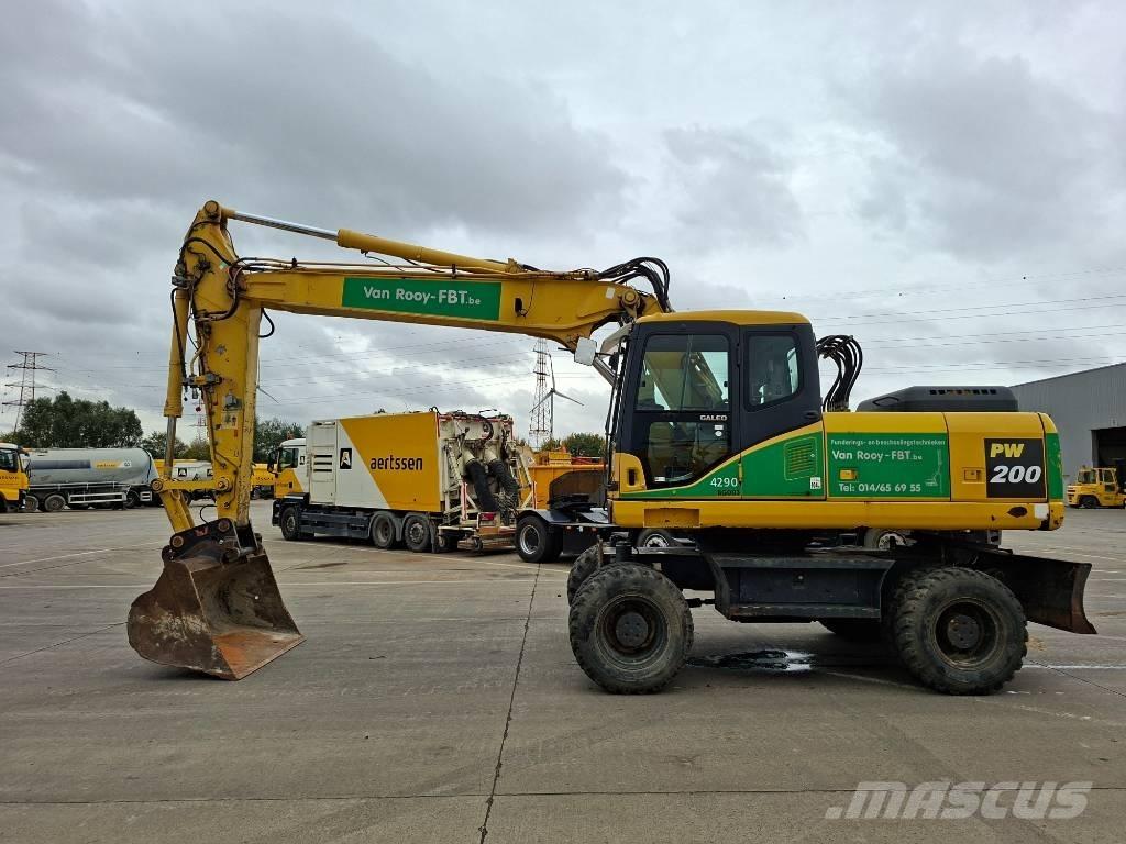 Komatsu PW 200-7H Mobilbagger