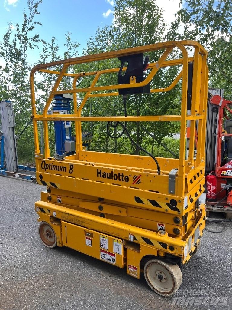 Haulotte Optimum  8 Scheren-Arbeitsbühnen