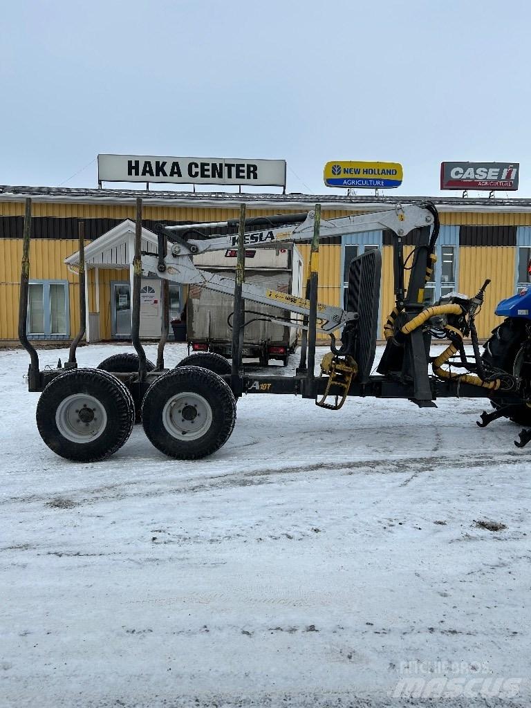 Kesla 10T + 204T Forstanhänger