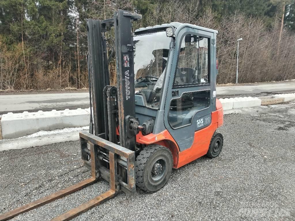 Toyota 7FGF20 Gasstapler