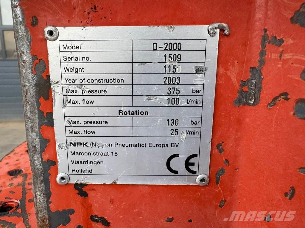 NPK D-2000 Greifer