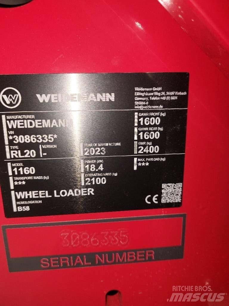 Weidemann 1160 Multifunktionslader