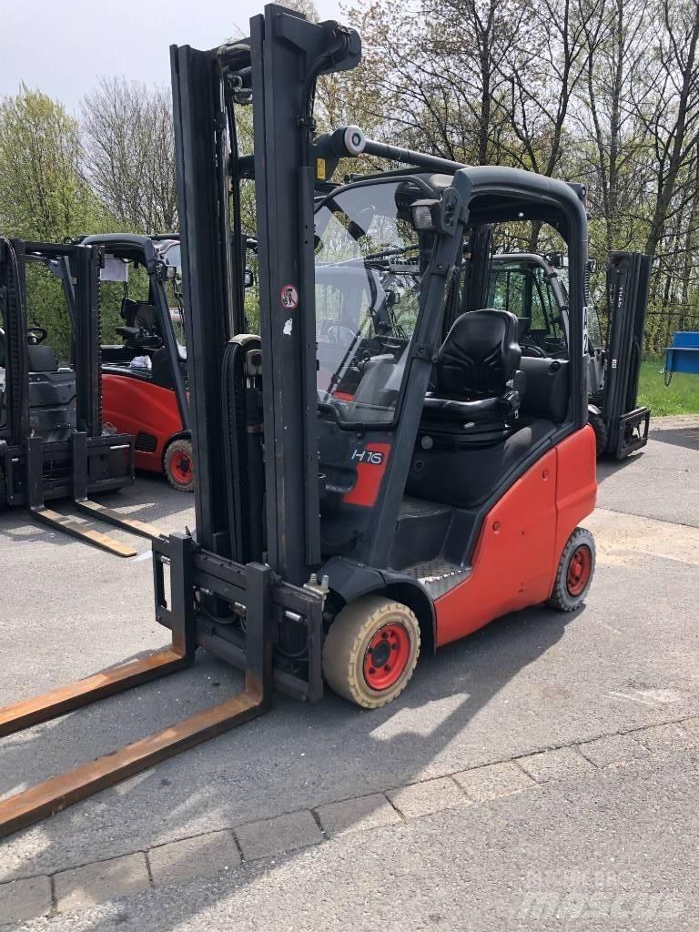 Linde H 16 T -01 Gasstapler