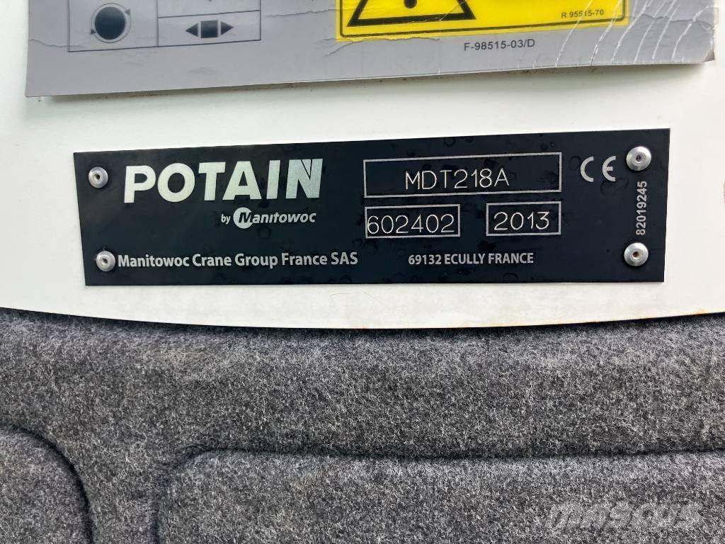 Potain MDT218A-J8 Turmdrehkrane