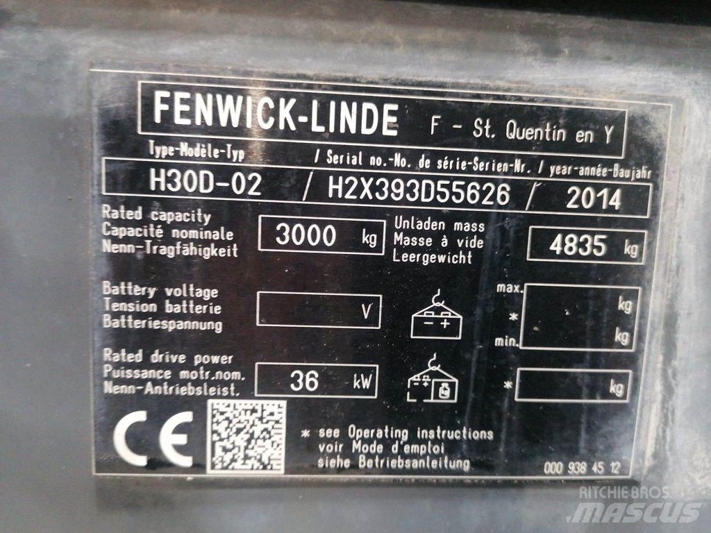 Linde H30D-02 Dieselstapler