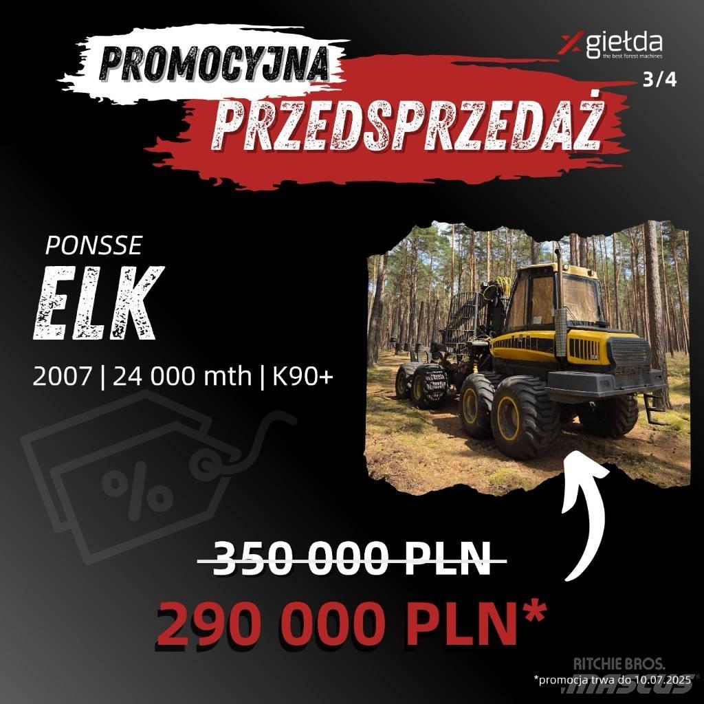 Ponsse Elk Forwarder