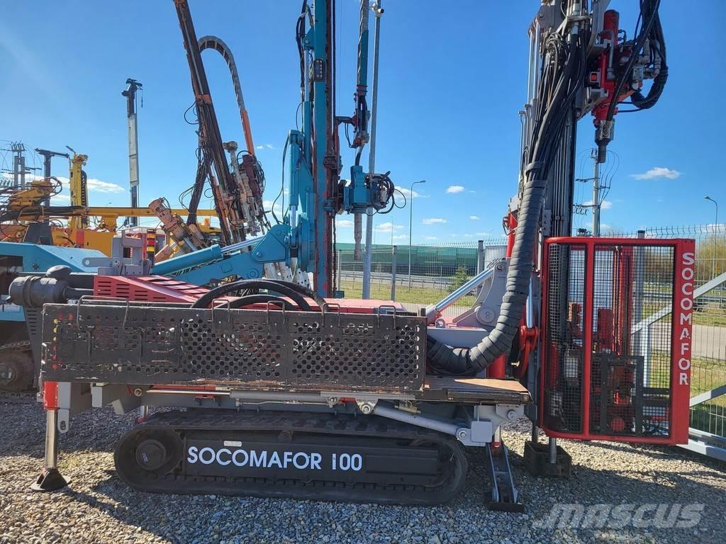  Socomafor 100 Schwere Bohrgeräte