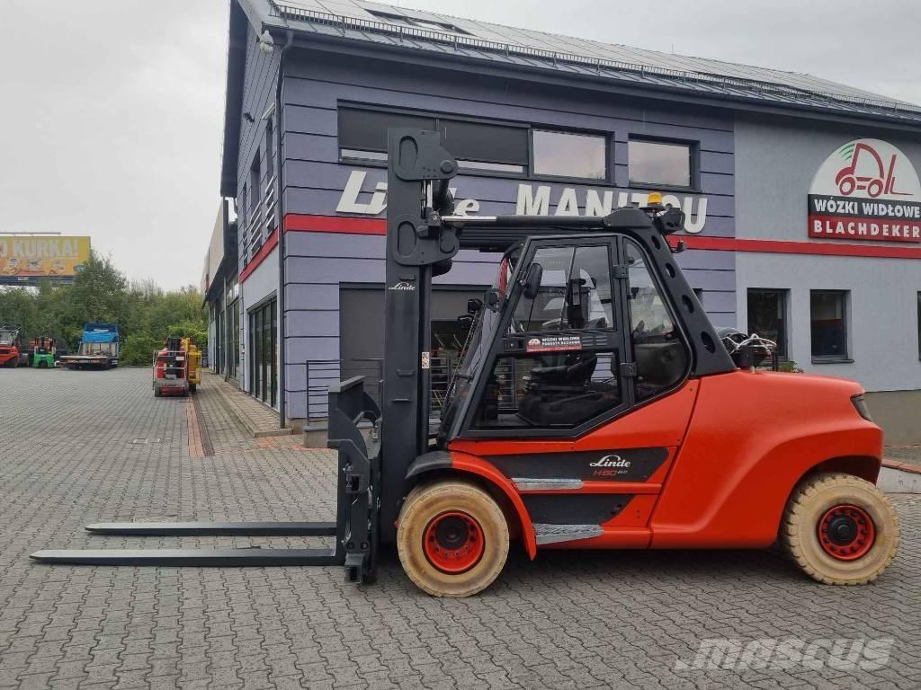 Linde H80T-03/1100 Gasstapler