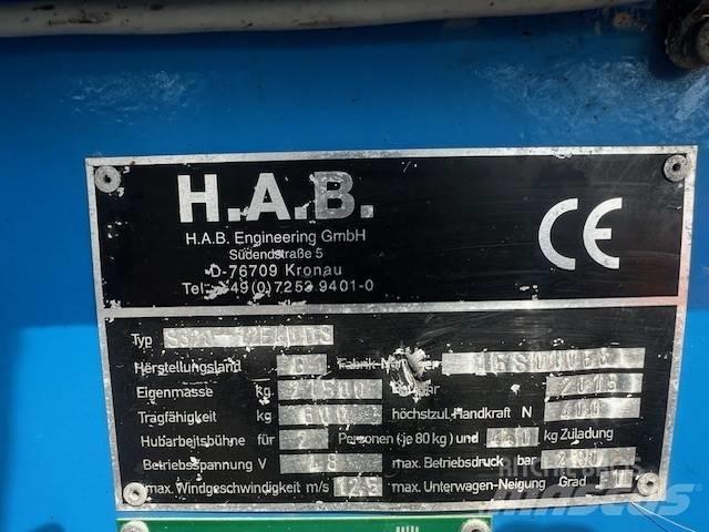 HAB S320-12E4wds Scheren-Arbeitsbühnen