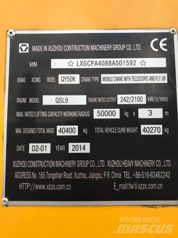 XCMG QY50K UNUSED All-Terrain-Krane