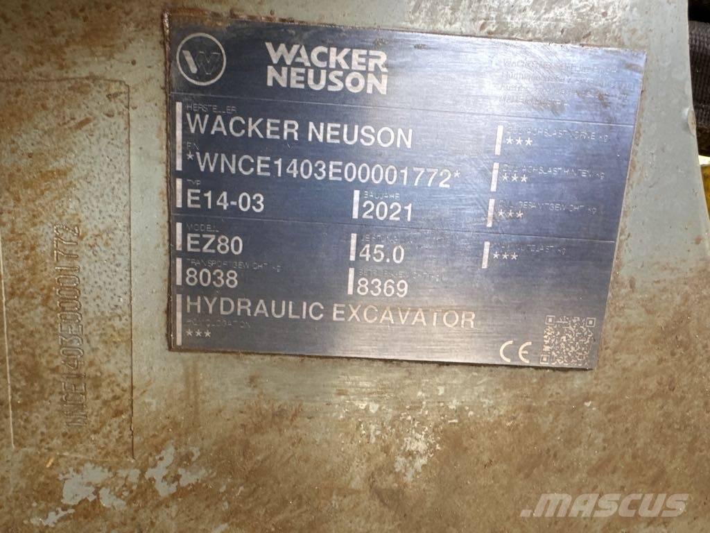 Wacker Neuson EZ80 Raupenbagger