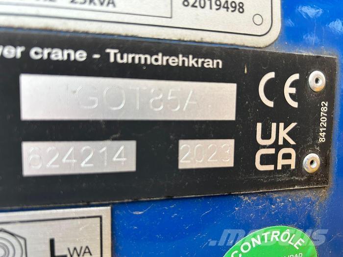 Potain IGO T 85 A Turmdrehkrane