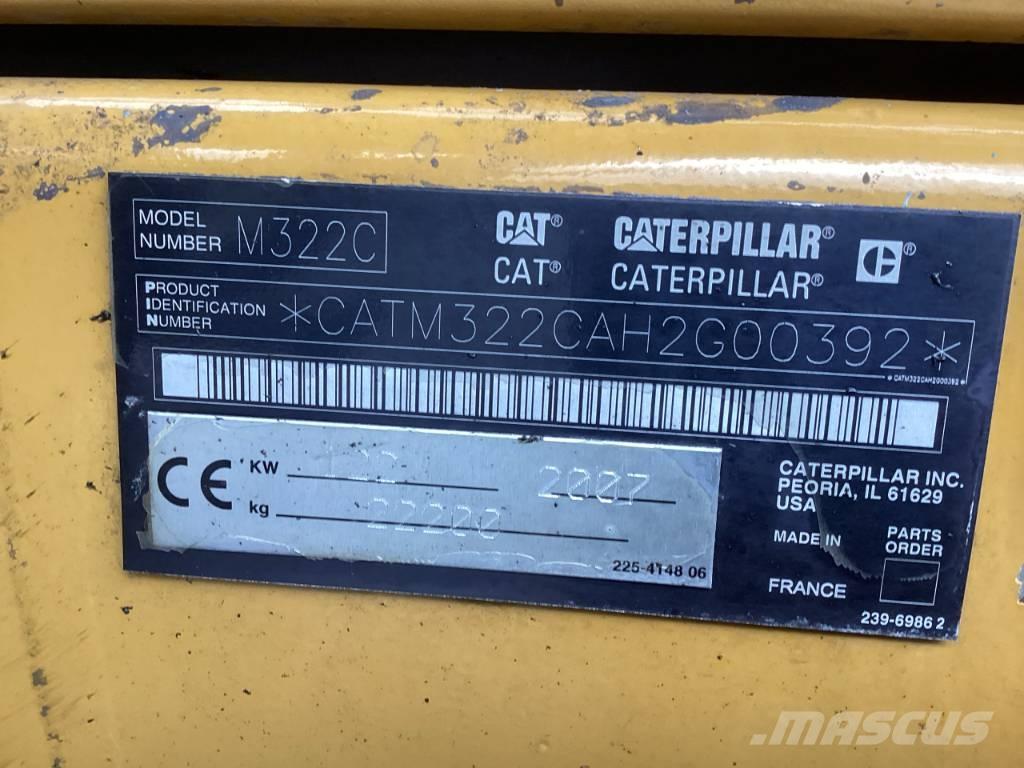 CAT M 322 C MH Materialumschlag