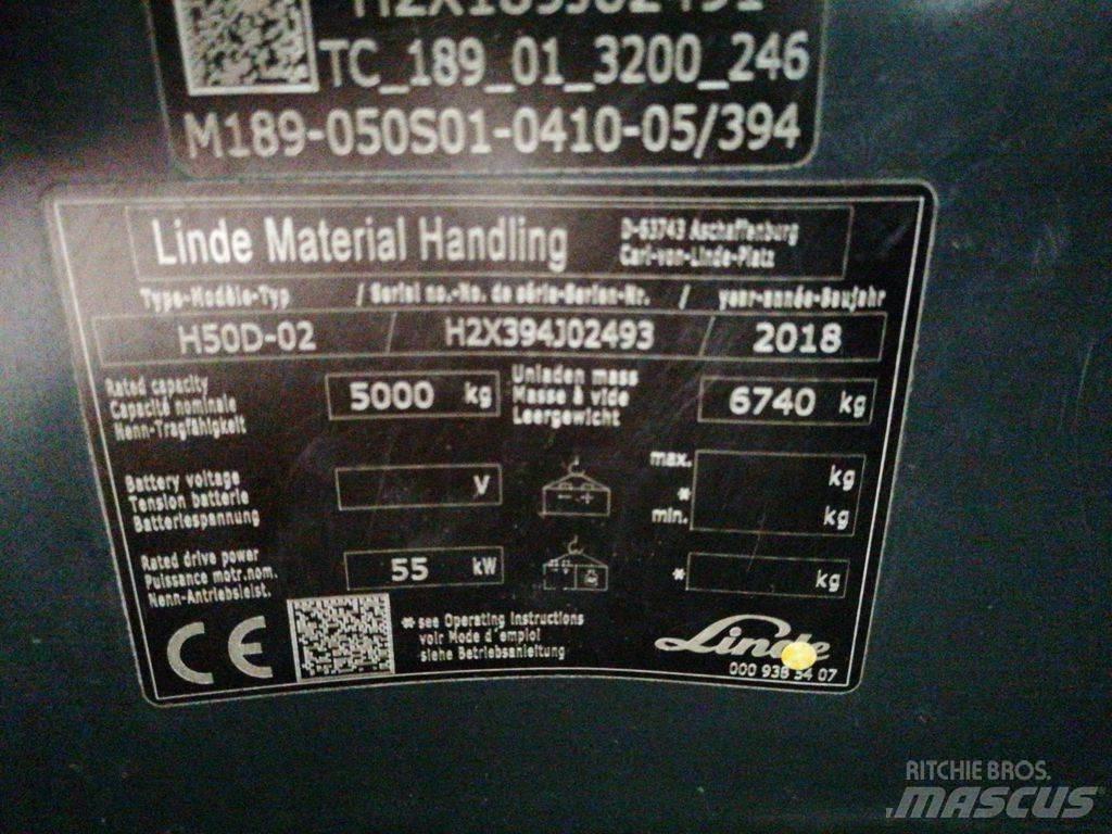 Linde H50D-02 Dieselstapler