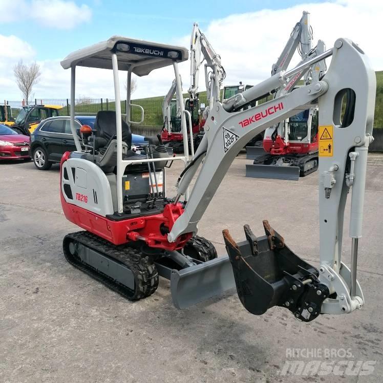 Takeuchi TB216 Minibagger < 7t
