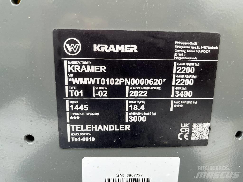 Kramer 1445 Teleskop-Radlader