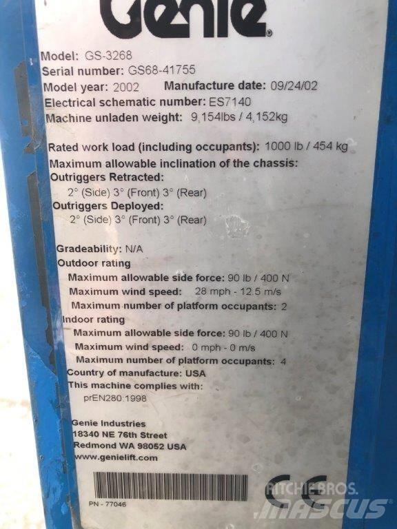 Genie 3268RT Scheren-Arbeitsbühnen