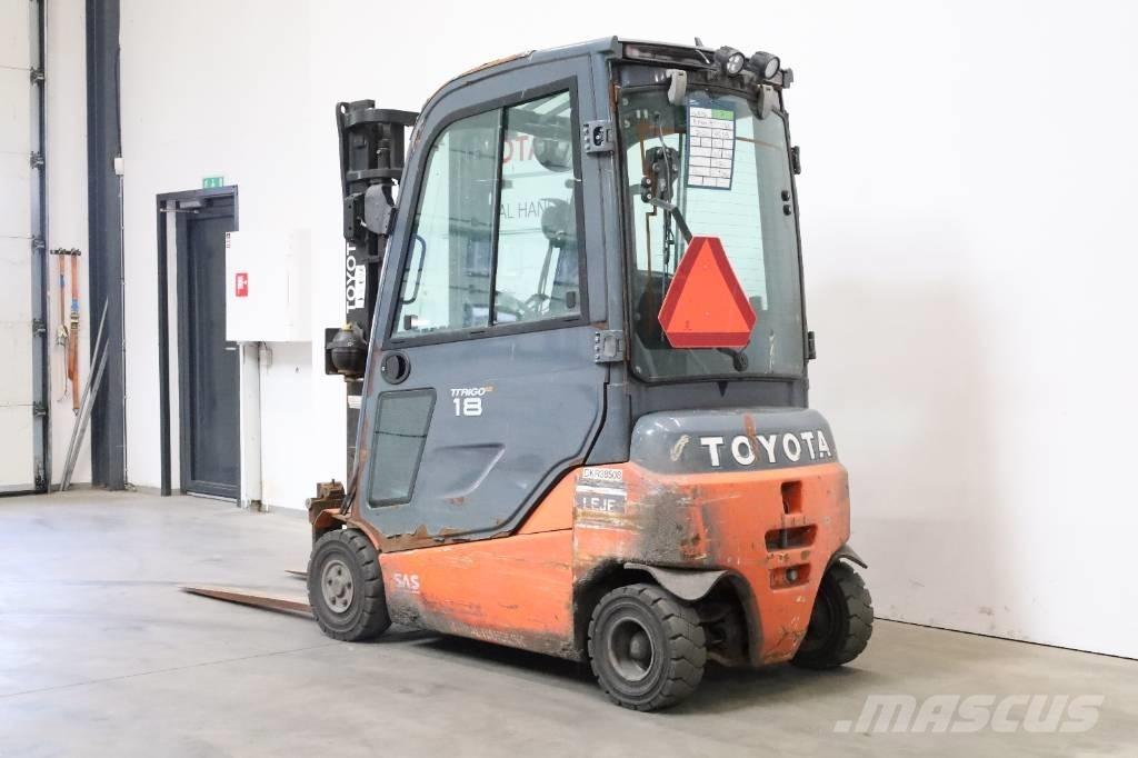 Toyota 8FBM18T Elektrostapler