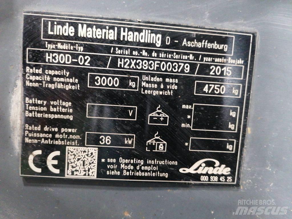 Linde H30D-02 Dieselstapler
