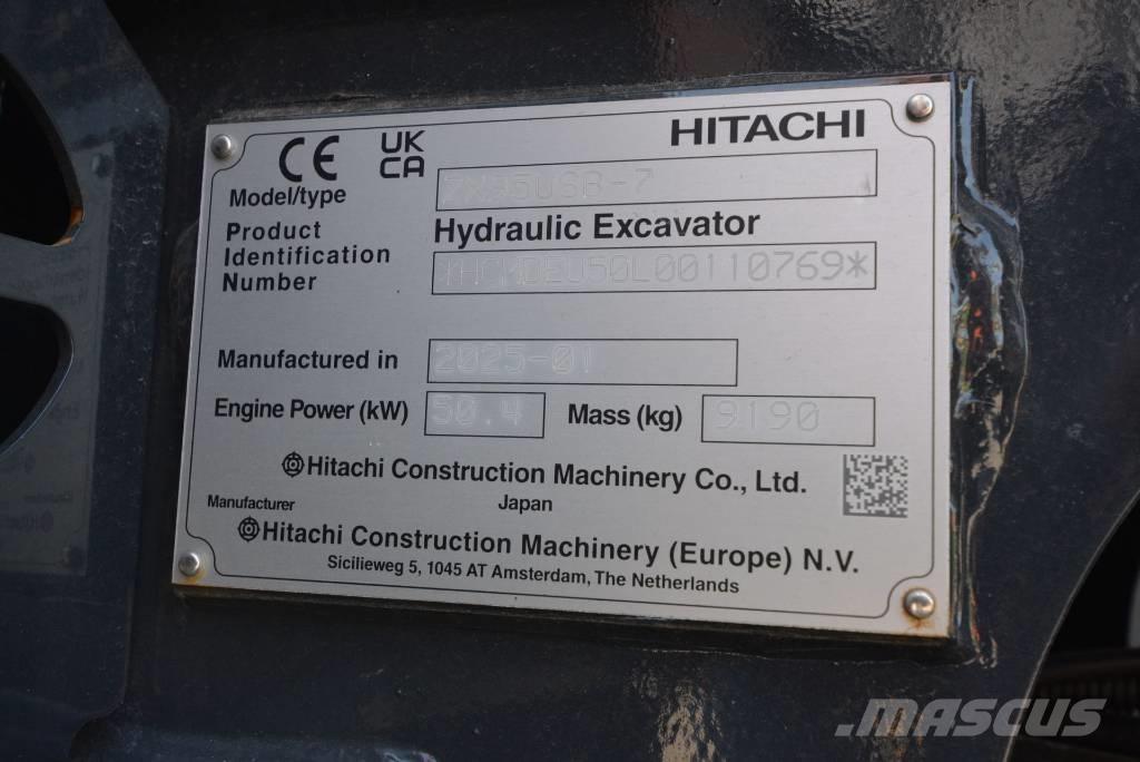 Hitachi ZX 95 USB-7 Midibagger  7t - 12t