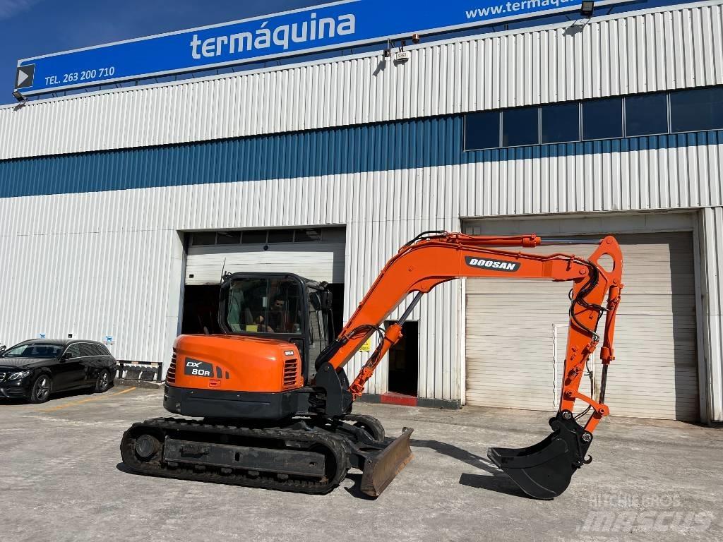 Doosan DX 80 R Midibagger  7t - 12t