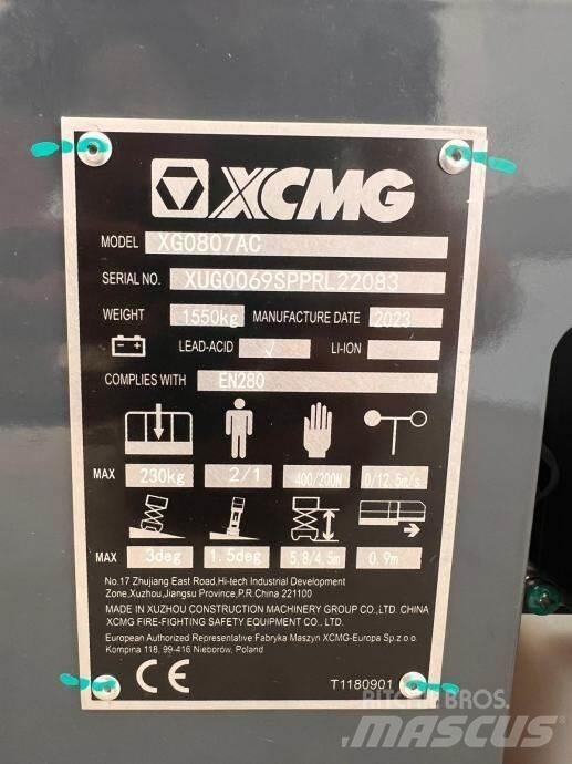 XCMG XG0807AC Scheren-Arbeitsbühnen