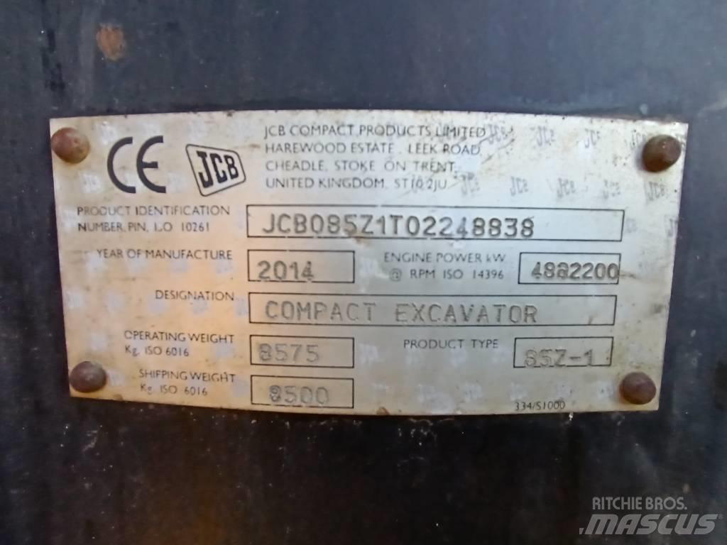 JCB 85 Z-1 Midibagger  7t - 12t