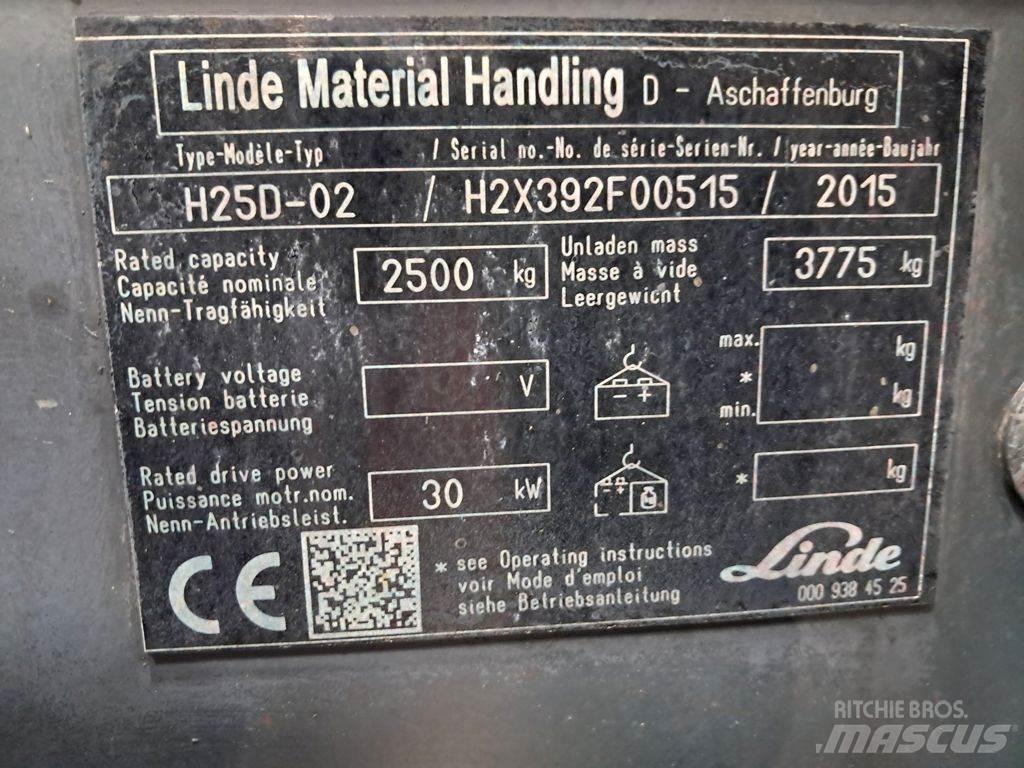 Linde H25D-02 Dieselstapler