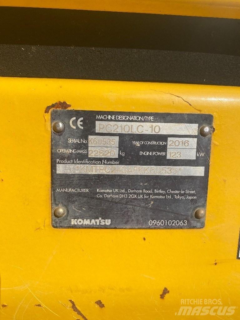 Komatsu PC 210 LC-10 Raupenbagger
