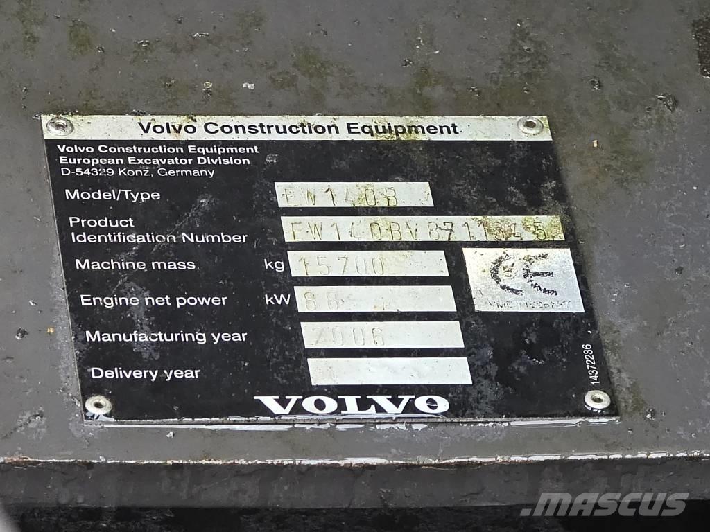 Volvo EW 140 B Mobilbagger