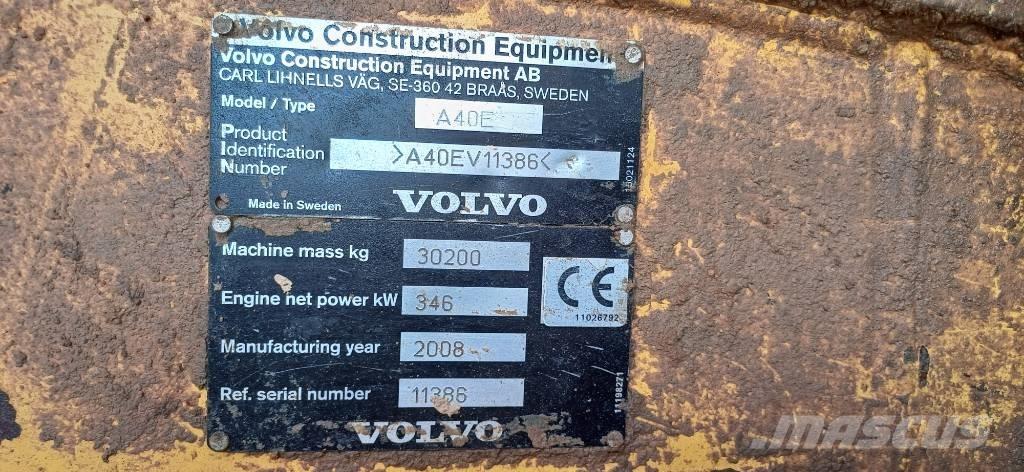 Volvo A 40 E Dumper - Knickgelenk