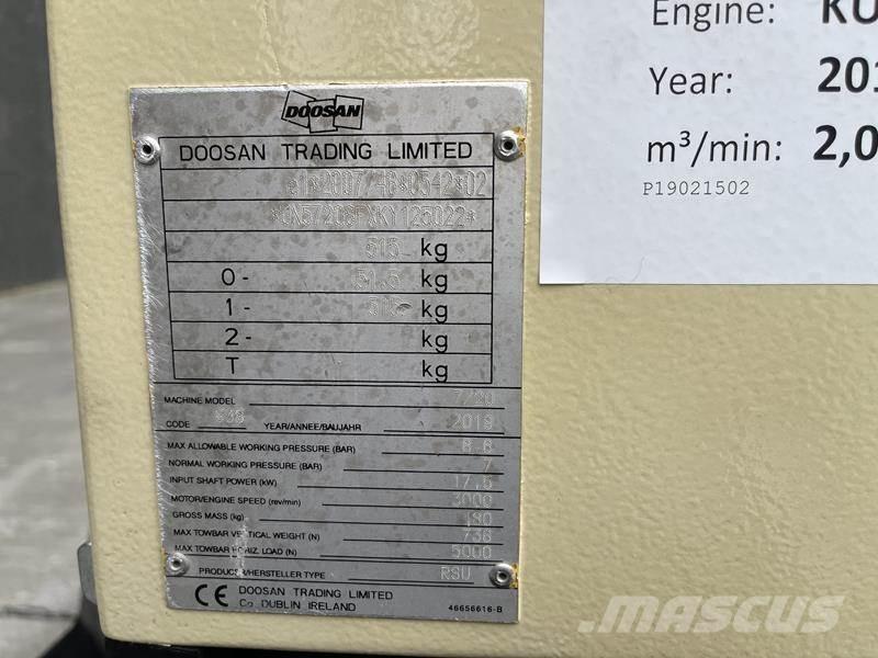 Doosan 7 / 20 Kompressoren