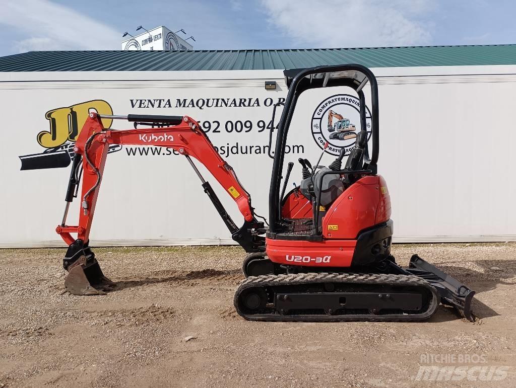 Kubota U 20-3a Minibagger < 7t