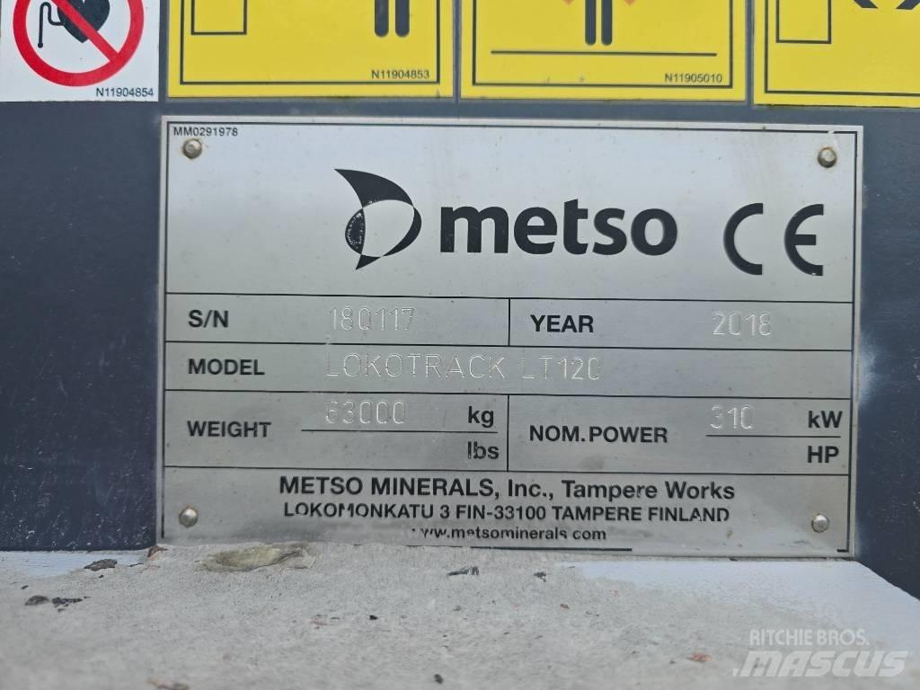 Metso LT 120 Mobile Brecher