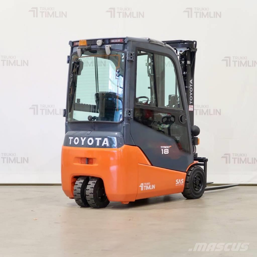 Toyota 8FBE18T Elektrostapler